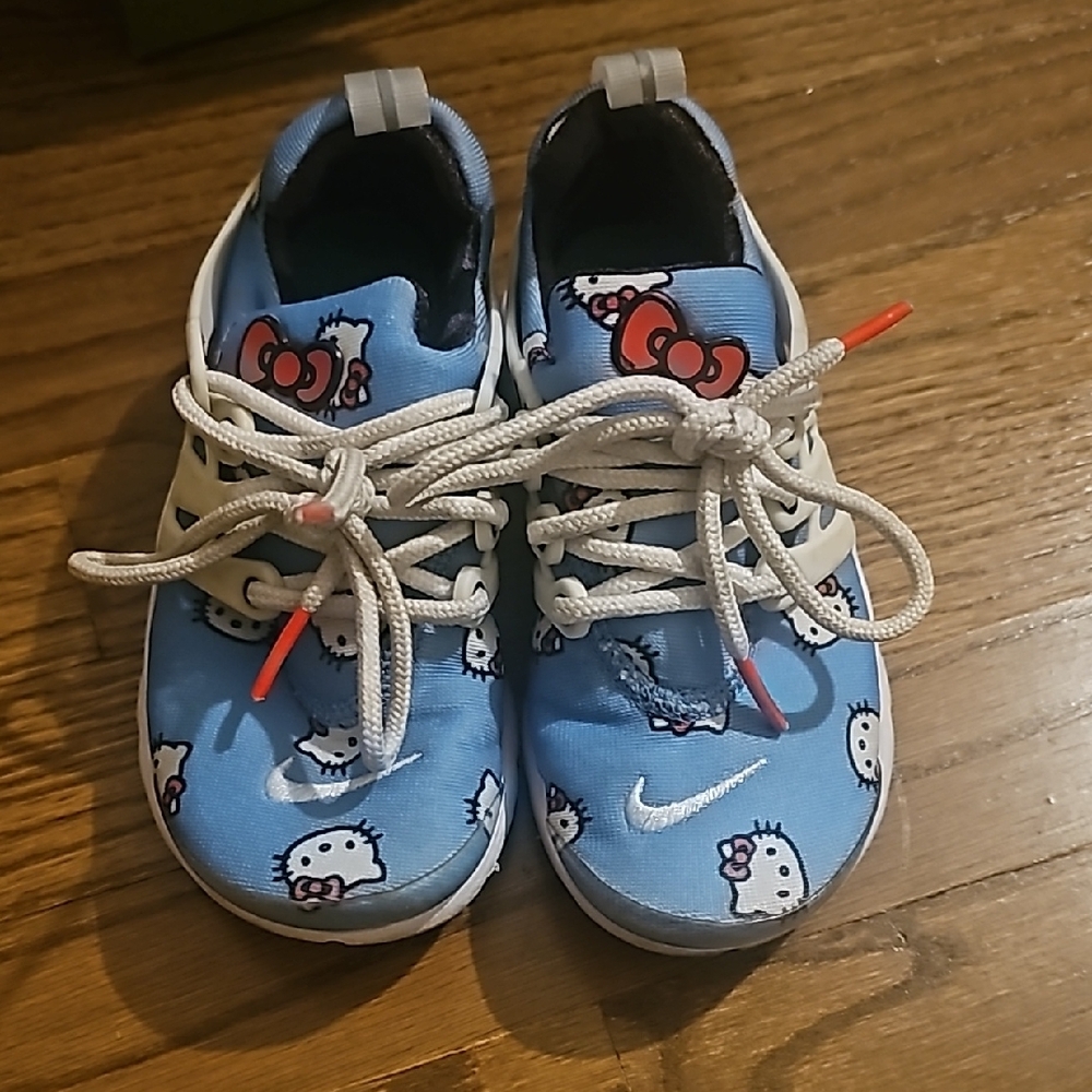 Nike Hello Kitty Blue Kids Shoes
